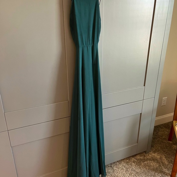 Lulus bridesmaids dress size small dark green - Picture 2 of 2